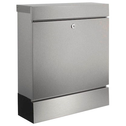 Artikelbild 8 für BURG WÄCHTER Briefkasten SEATTLE 3848 42010 silber mit Zeitungsfach, Artikelnummer 114757