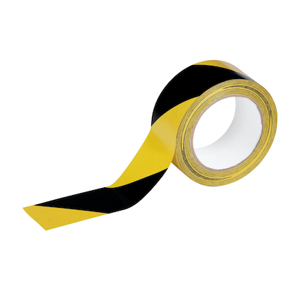 Artikelbild für DURABLE Bodenmarkierungsband Duraline Basic gelb, schwarz 50,0 mm x 33,0 m, Artikelnummer 162717
