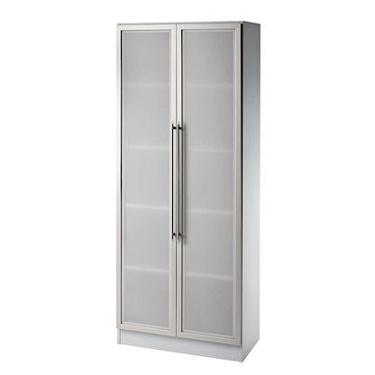 Artikelbild für HAMMERBACHER Sira Vitrine lichtgrau 4 Fachböden, Artikelnummer 199216