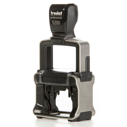 Artikelbild 6 für trodat Textstempel, individualisierbar 5200 selbstfärbend schwarz Logo möglich, 1 St. - Direkt online personalisieren, Artikelnummer 640534