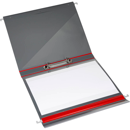 Artikelbild 4 für BOI Patienten-Dokumentations-Hängemappe 2-Ringe PMH2R rot Boden: 2,5 cm, 1 St., Artikelnummer 666877