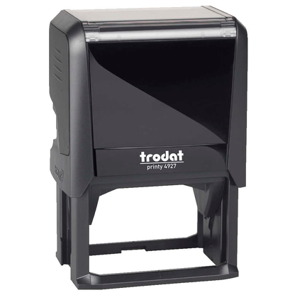 Artikelbild 6 für trodat Textstempel, individualisierbar printy 4927 selbstfärbend schwarz Logo möglich, 1 St. - Direkt online personalisieren, Artikelnummer 640593