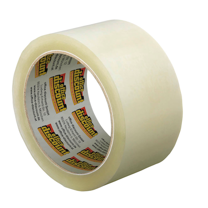 Artikelbild für office discount Packband transparent 50,0 mm x 66,0 m 1 Rolle, Artikelnummer 839381