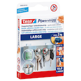 Artikelbild 1 für tesa Powerstrips LARGE Klebestreifen für max. 2,0 kg, 2,0 x 5,0 cm, 10 St., Artikelnummer 569871