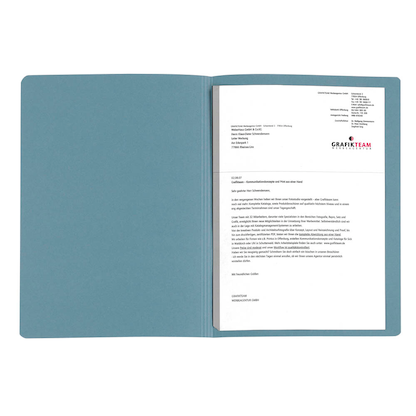 Artikelbild 2 für bene Aktendeckel DIN A4 blau, 25 St., Artikelnummer 600593