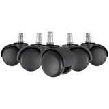 Artikelbild 1 für AMSTYLE Stuhlrollen für Teppichböden, 5 St., Artikelnummer 975641