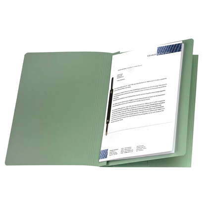 Artikelbild 2 für bene Schnellhefter Comba-Mappe Karton grün DIN A4, 5 St., Artikelnummer 444133