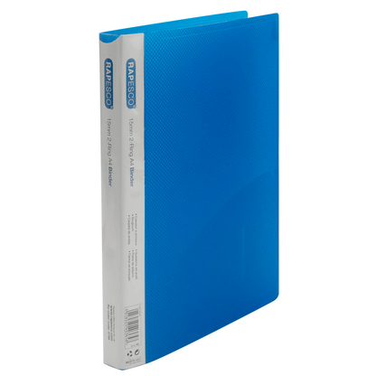 Artikelbild 4 für RAPESCO® Ringbücher 2-Ringe grün, blau, pink, violett, hellblau 2,6 cm DIN A4, 10 St., Artikelnummer 154961