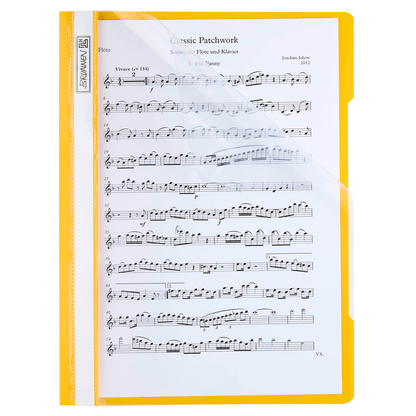 Artikelbild 2 für BRUNNEN Schnellhefter Kunststoff gelb DIN A4 überbreit, 1 St., Artikelnummer 924771