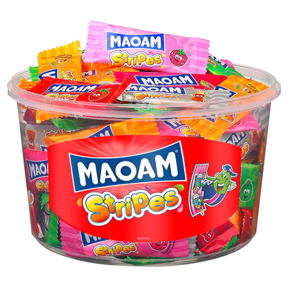 Artikelbild für MAOAM Stripes Kaubonbons 100 St., Artikelnummer 439677