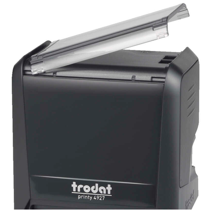 Artikelbild 4 für trodat Textstempel, individualisierbar printy 4927 selbstfärbend schwarz Logo möglich, 1 St. - Direkt online personalisieren, Artikelnummer 640593