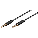 Artikelbild 1 für goobay 3,5 mm Klinkenkabel 1,5 m schwarz, 1 St., Artikelnummer 362931