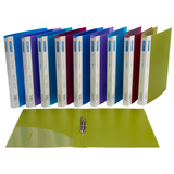 Artikelbild 1 für RAPESCO® Ringbücher 2-Ringe grün, blau, pink, violett, hellblau 2,6 cm DIN A4, 10 St., Artikelnummer 154961