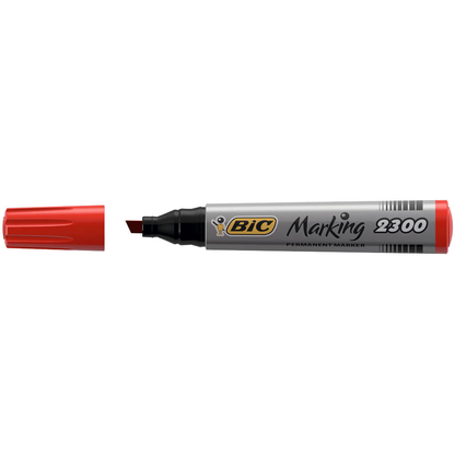 Artikelbild für BIC MARKING® 2300 ECOlutions® Permanentmarker rot 3,7 - 5,5 mm, 1 St., Artikelnummer 354086
