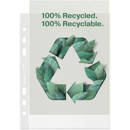 Artikelbild 3 für Esselte Prospekthüllen DIN A5 transparent genarbt 0,07 mm, 100 St., Artikelnummer 304564