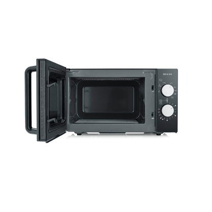 Artikelbild 4 für SEVERIN MW 7762 Mikrowelle 800 Watt schwarz, edelstahl, Artikelnummer 730673