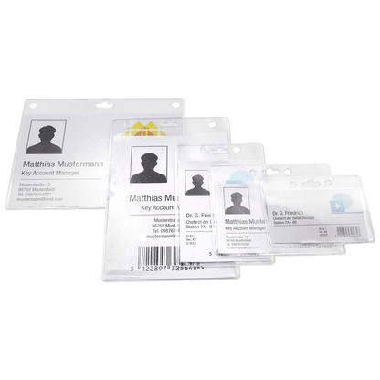 Artikelbild 5 für EICHNER Ausweishüllen transparent A6 hoch, 200 St., Artikelnummer 704334