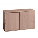 Artikelbild 1 für HAMMERBACHER Schiebetürenschrank Prokura, V1752S/N/N/RE nussbaum 1 Fachboden 120,0 x 40,0 x 74,8 cm, Artikelnummer 856526