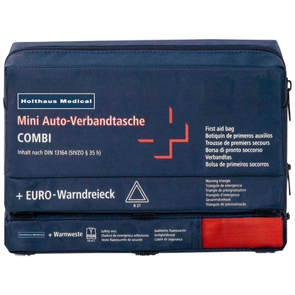 Artikelbild für Holthaus Medical Erste-Hilfe-Tasche COMBI DIN 13164 blau, Artikelnummer 547695