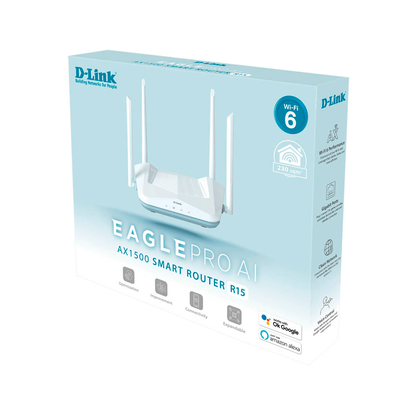 Artikelbild 8 für D-Link Eagle Pro AI AX1500 WLAN-Router, 1 St., Artikelnummer 661377