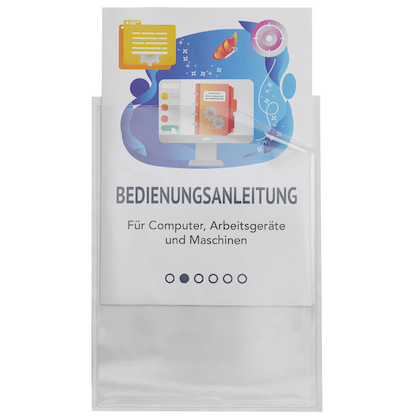 Artikelbild 2 für EICHNER Dokumentenhüllen selbstklebend transparent A4, 10 St., Artikelnummer 322212