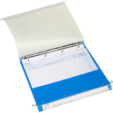 Artikelbild 1 für BOI Patienten-Dokumentations-Hängemappe 2-Ringe Click 2 Stationär blau Boden: 2,5 cm, 1 St., Artikelnummer 666814