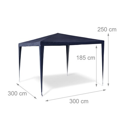 Artikelbild 5 für relaxdays Pavillon, blau, 1 St., Artikelnummer 771693