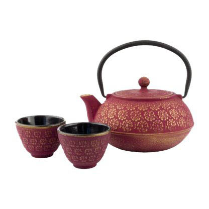Artikelbild für bredemeijer Tee-Set Shanghai rot 0,6 l 4-tlg., 1 Set, Artikelnummer 336903