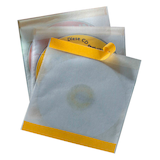 Artikelbild 1 für DURABLE 1er CD-/DVD-Hüllen selbstklebend FIX transparent, 10 St., Artikelnummer 150348