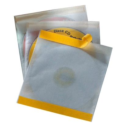 Artikelbild für DURABLE 1er CD-/DVD-Hüllen selbstklebend FIX transparent, 10 St., Artikelnummer 150348