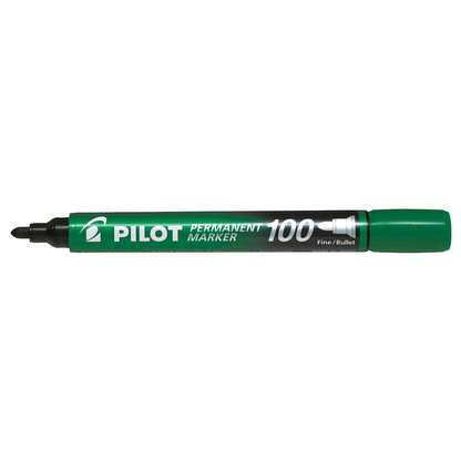 Artikelbild 2 für PILOT 100 Permanentmarker grün 1,0 mm, 1 St., Artikelnummer 363061