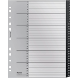 Artikelbild 1 für LEITZ Ordnerregister recycle 1218 DIN A4 Vollformat, Überbreite 1-31 schwarz 31-teilig, 1 Satz, Artikelnummer 304374