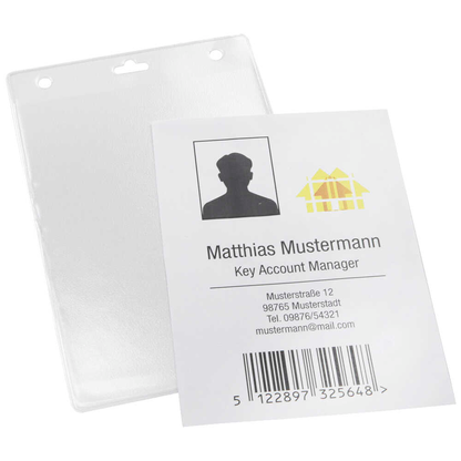 Artikelbild 3 für EICHNER Ausweishüllen transparent A6 hoch, 200 St., Artikelnummer 704334