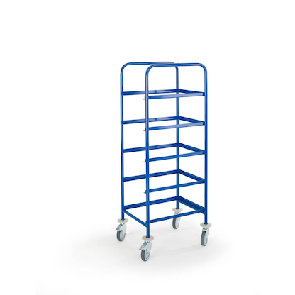 Artikelbild für Rollcart Kommissionierwagen 16-4400 blau 41,0 x 61,0 x 157,0 cm, Artikelnummer 656342