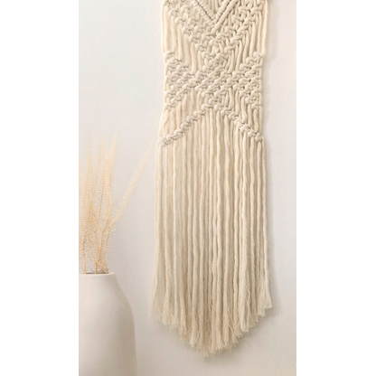 Artikelbild 2 für folia Makramee-Set Boho natur, rosé, Artikelnummer 963597