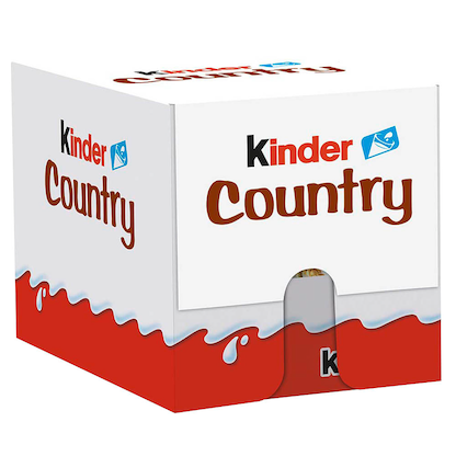 Artikelbild 3 für kinder Country Schokoriegel 20 St., Artikelnummer 384069