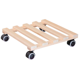 Artikelbild 1 für WAGNER® design yourself Pflanzenroller GH 0438 Holz buche quadratisch 34,0 x 7,7 cm, 1 St., Artikelnummer 419418