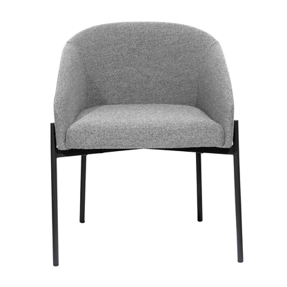 Artikelbild 3 für meet powered by PAPERFLOW Sessel MILO grau schwarz Stoff 57,0 x 50,0 x 71,0 cm, 1 St., Artikelnummer 590446