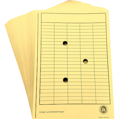 Artikelbild für Wekre Sammelmappen DIN A4 gelb, 25 St., Artikelnummer 630174