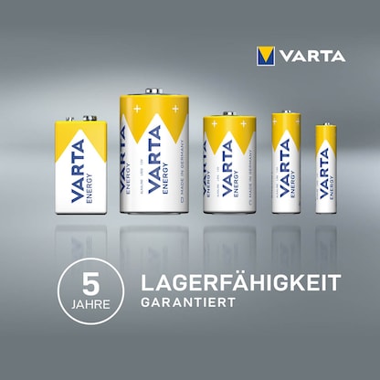 Artikelbild 5 für VARTA Batterien ENERGY Alkali-Mangan Mignon AA 1,5 V, 30 St., Artikelnummer 245581