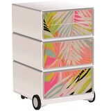 Artikelbild 1 für PAPERFLOW easyBox Colour Rollcontainer weiß, bunt 61627 4 Auszüge 39,0 x 43,6 x 64,2 cm, Artikelnummer 214538