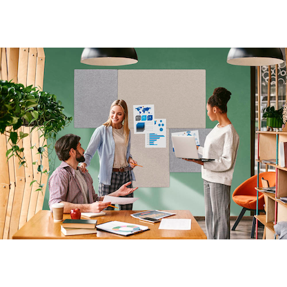 Artikelbild 3 für Legamaster Pinnwand BOARD-UP Akustik 75,0 x 100,0 cm Textil beige, Artikelnummer 161994