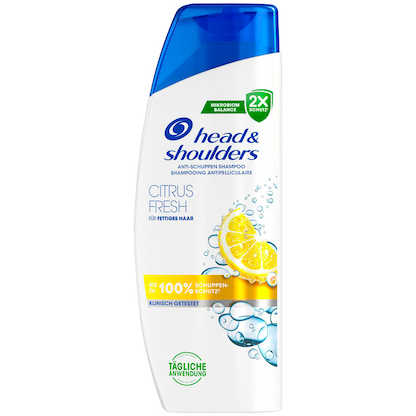Artikelbild für head&shoulders® CITRUS FRESH Shampoo 300 ml, Artikelnummer 178697