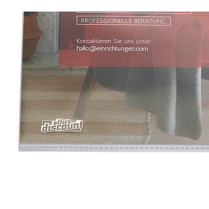 Artikelbild 6 für office discount Sichthüllen DIN A4 glasklar glatt 0,12 mm, 100 St., Artikelnummer 780775