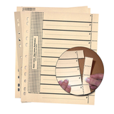 Artikelbild 1 für Wekre Trennblätter DIN A4 1-0 chamois, 230 g/m², 100 Blatt, Artikelnummer 630612