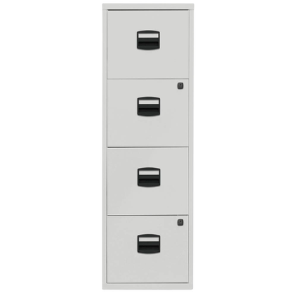 Artikelbild 4 für BISLEY Home PFA 4 Hängeregistraturschrank lichtgrau 4 Schubladen 41,3 x 40,0 x 132,1 cm, 1 St., Artikelnummer 728725