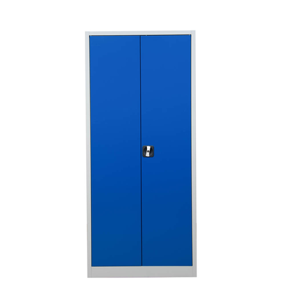 Artikelbild 7 für Gürkan Stahlschrank 100050 lichtgrau, enzianblau 4 Fachböden 80,0 x 38,0 x 180,0 cm, aufgebaut, 1 St., Artikelnummer 559993