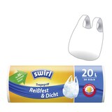 Artikelbild 1 für swirl® Müllbeutel Reißfest & Dicht 2282 20,0 l weiß, 20 St., Artikelnummer 665673