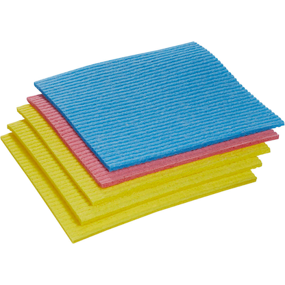 Artikelbild 4 für vileda ORIGINAL Schwammtücher Naturfaser waschbar, 5 Tücher, Artikelnummer 583542