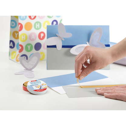 Artikelbild 3 für tesa 05338 doppelseitiges Klebeband 15,0 mm x 10,0 m, 1 Rolle, Artikelnummer 333094